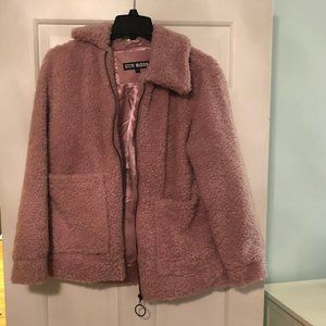Steve Madden Pink Teddy Jacket